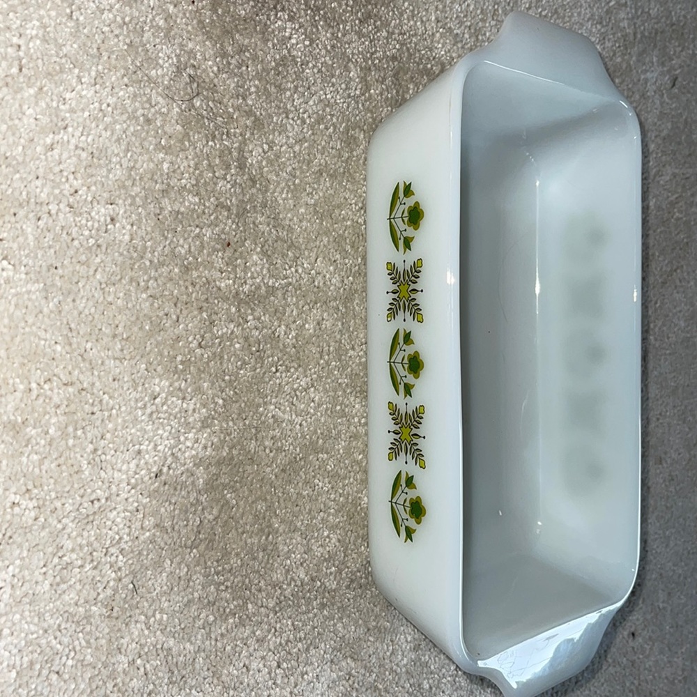 Vintage Fire King loaf pan #441 collected item!! Shiny vintage